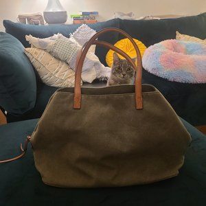 Large Green Handbag